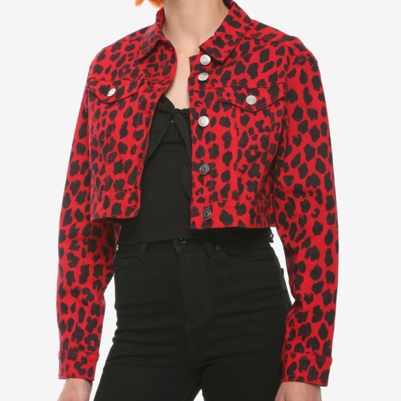 Hot Topic Jackets & Blazers - Hot Topic Cropped Jacket